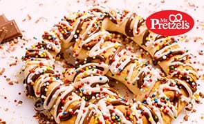 פרעצל קלאסי סוכר קינמון ברשת Mr.Pretzels