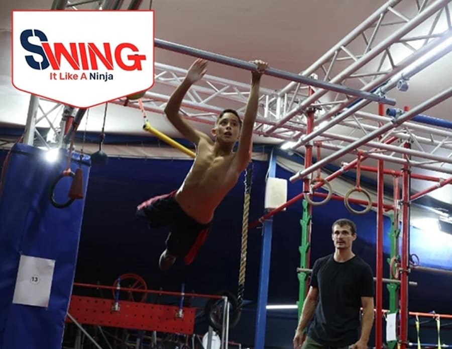 כניסה למתחם הנינג'ה SWING ראשון לציון
